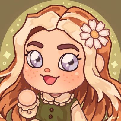 Animal Crossing style commission for gemmawren